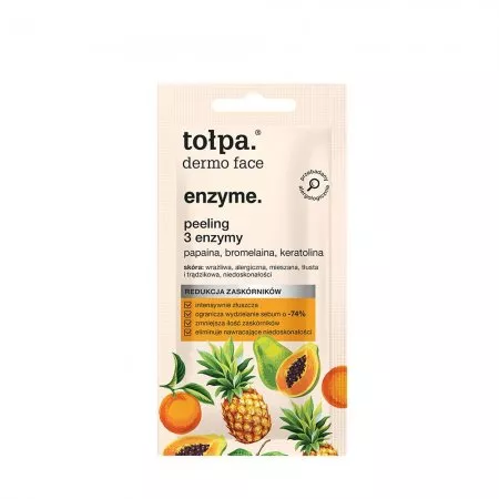 Tołpa Dermo Face Enzyme, peeling 3 enzymy (saszetka), 8ml