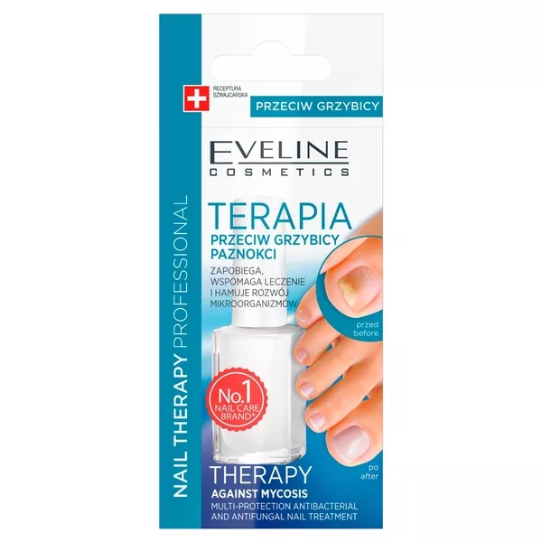 Eveline Cosmetics Nail Therapy Professional terapia przeciw grzybicy paznokci 12ml
