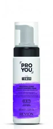 Revlon Pro You Toner, odżywiająco-neutralizująca pianka do włosów blond, 165ml