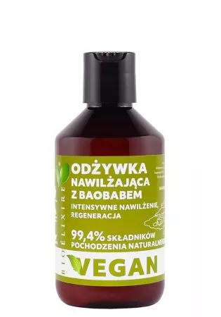 Bioelixire Vegan, odżywka nawilżająca z baobabem, 300ml