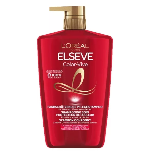 L'Oreal Paris Elseve Color-Vive szampon ochronny do włosów farbowanych lub z pasemkami 1000ml