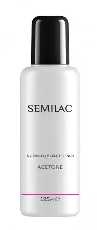 Semilac, aceton kosmetyczny, 125ml