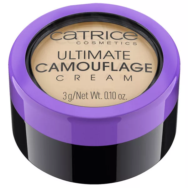 Catrice Ultimate Camouflage Cream, trwały, kremowy korektor, W Fair 015, 3g