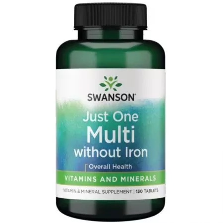 Swanson Century formuła bez żelaza 130 tabletek