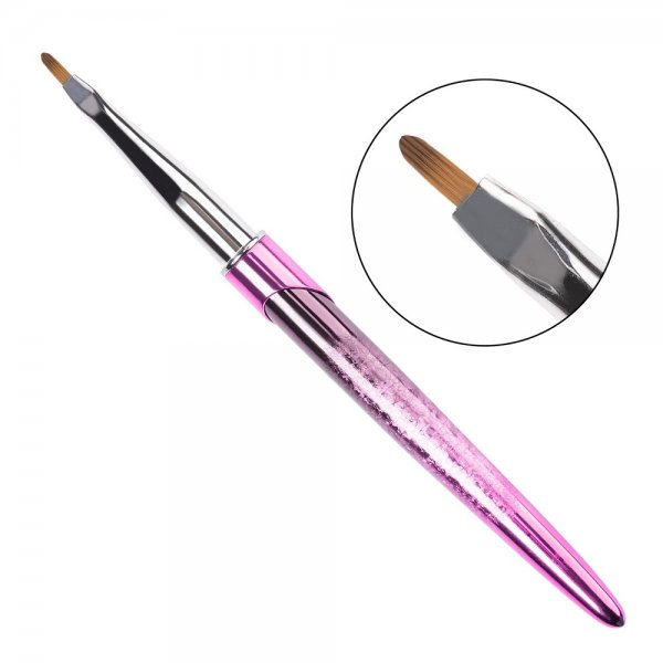 Clavier Pędzelek do żelu Zhostovo Oval #4