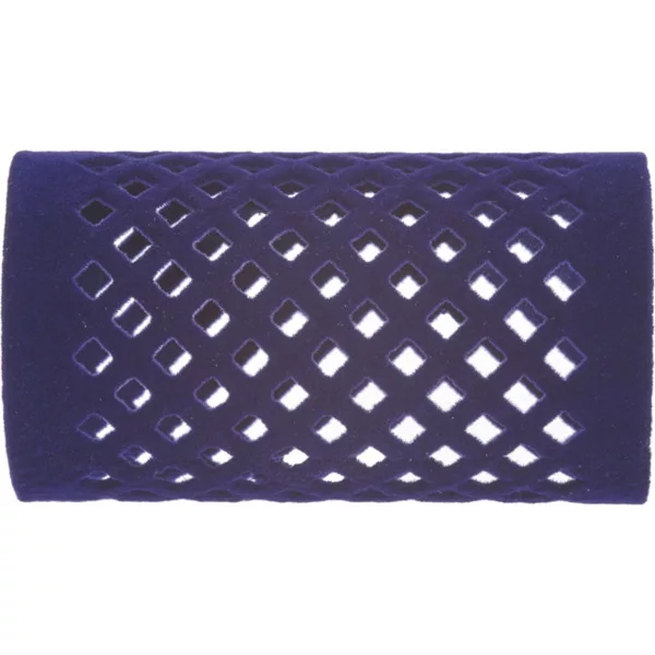 Efalock Flocked Curler, wałki metalowe flokowane 65mm/36mm niebieskie 12szt., ref. 14100829