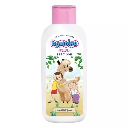 Bambino Dzieciaki szampon do włosów dla dzieci Bolek i Lolek Alpaka 400ml