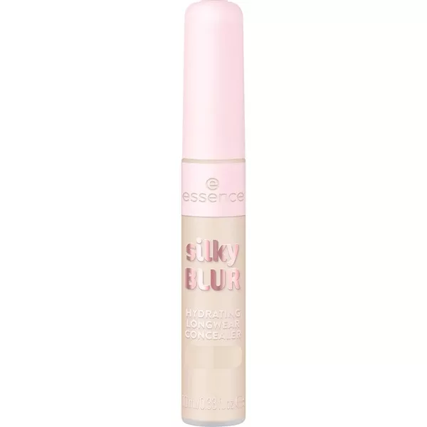 Essence Silky Blur Hydating Longwear Concealer, nawilżający korektor wygładzający, 50, 10ml