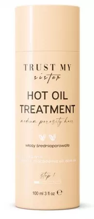 Trust My Sister, olej do włosów średnioporowatych, 100ml