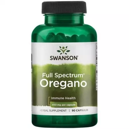 Swanson Oregano 450mg 90kapsułek