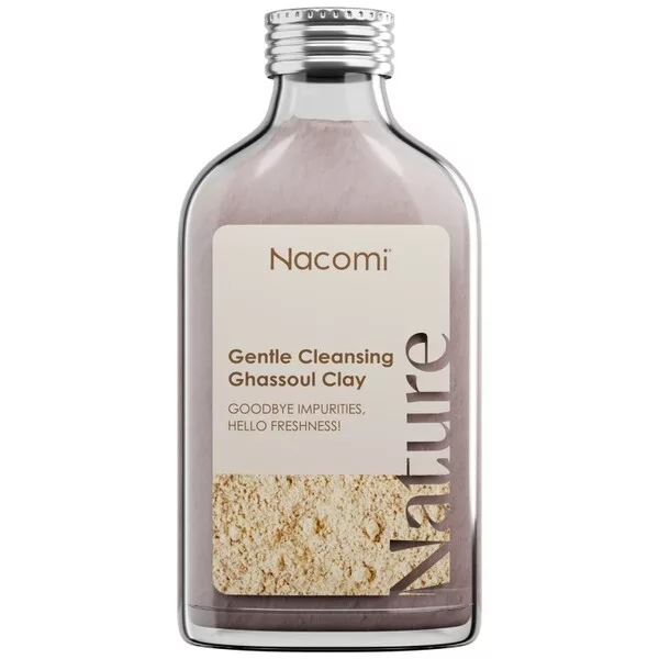 Nacomi Deep Cleansing Ghassoul Clay, glinka do oszczania skóry twarzy, ghassoul, 100ml