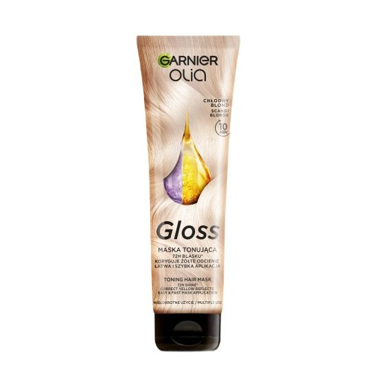 Garnier Olia Gloss maska koloryzująca-toner do włosów Chłodny Blond 150ml