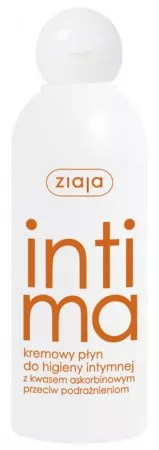 Ziaja Intima, kremowy płyn z kwasem askorbinowym do higieny intymnej, 200ml