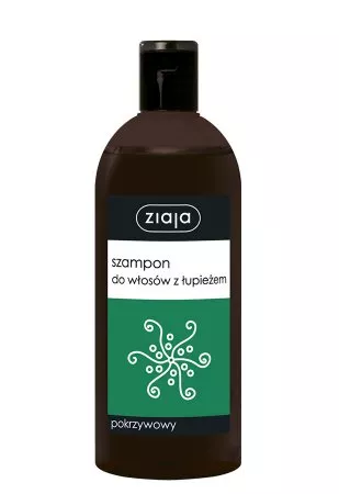 Ziaja, szampon do włosów z łupieżem pokrzywowy, 500ml
