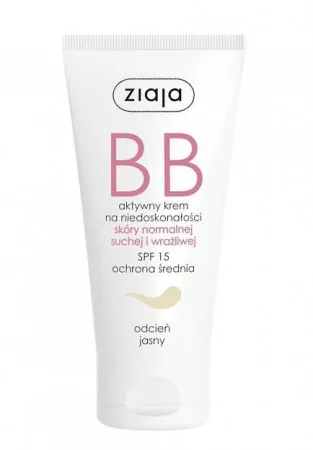 Ziaja, krem BB do skóry normalnej, odcień jasny, 50ml