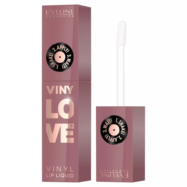Eveline Cosmetics VinyLove długotrwała pomadka płynna z efektem winylowym 06 Chillie 4ml