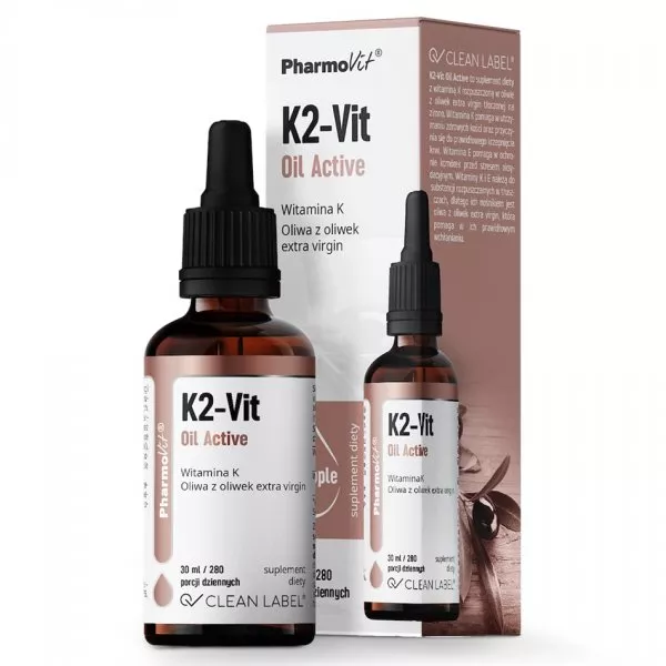 Pharmovit K2-Vit Oil Active suplement diety w kroplach 30ml