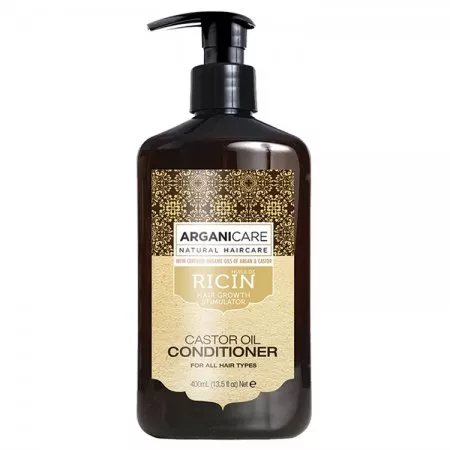Arganicare Castor Oil odżywka stymulująca porost włosów 400ml