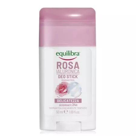 Equilibra Rosa różany dezodorant w sztyfcie z kwasem hialuronowym 50ml (W)