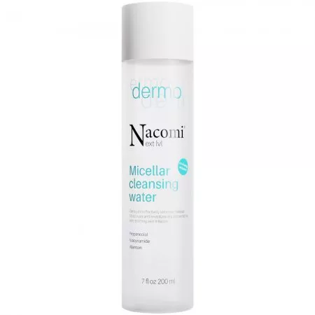 Nacomi Dermo Next Level, płyn micelarny do suchej i wrażliwej skóry, 200ml