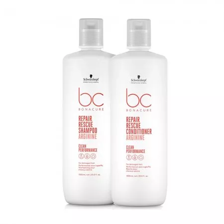 Schwarzkopf BC Repair Rescue, zestaw XL regenerujący, 2x1000ml