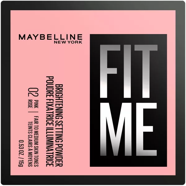 Maybelline Fit Me puder sypki 02 Pink 15g