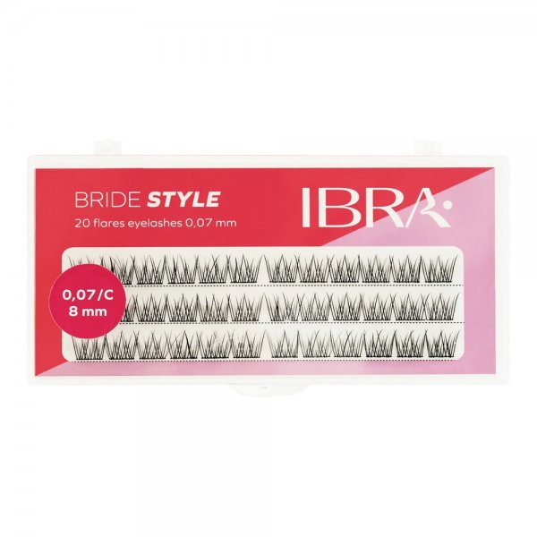 Ibra Bride Style kępki rzęs 8mm