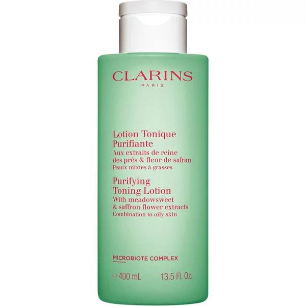 Clarins Purifying Toning Lotion tonik do cery tłustej i mieszanej bez alkoholu 400ml