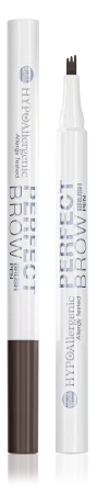 Bell HYPO Perfect Brow Brush Pen, flamaster do brwi z grzebyczkiem, 02, 1,4g