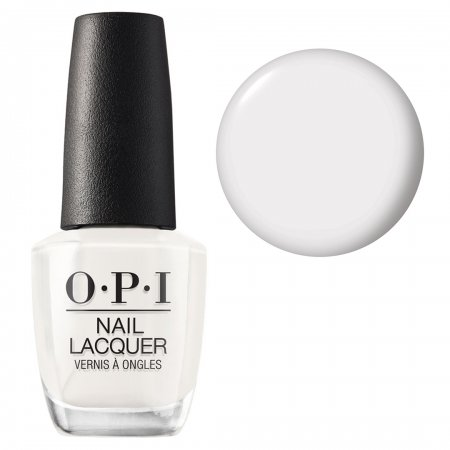 OPI Nail Lacquer, klasyczny lakier do paznokci, Funny Bunny NLH22, biały, 15ml