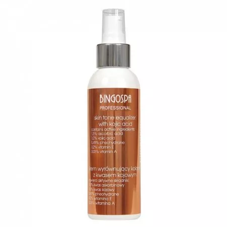 BingoSpa Krem wyrównujący koloryt z kwasem kojowym askorbinowym i witaminami 135g