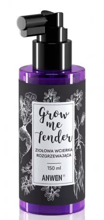 Anwen Grow Me Tender, ziołowa wcierka pobudzająca wzrost włosów, 150ml