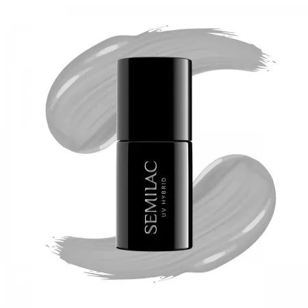 Semilac lakier hybrydowy 105 Stylish Gray, 7ml