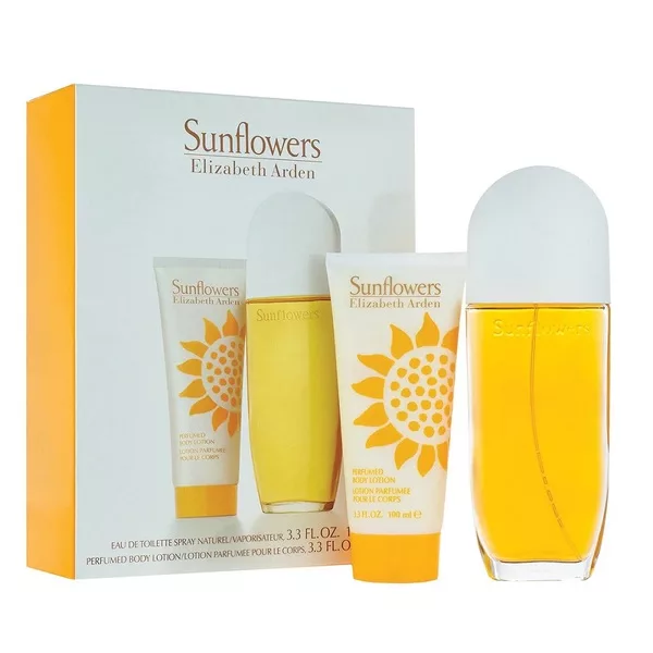 Elizabeth Arden Sunflowers Zestaw dla kobiet: woda toaletowa 100ml + balsam nawilżający do ciała 100ml