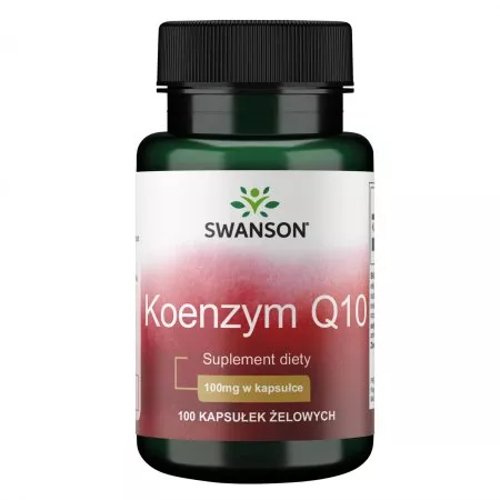 Swanson Koenzym Q10 100mg 100 kapsułek