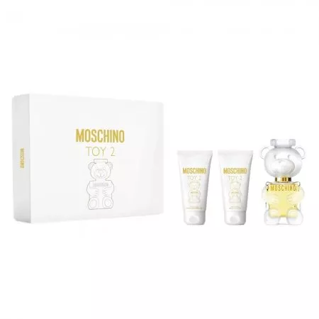 Moschino Toy 2 zestaw woda perfumowana spray 50ml + żel pod prysznic 50ml + balsam do ciala 50ml (W)