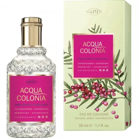 4711 Acqua Colonia Pink Pepper & Grapefruit woda kolońska spray 50ml (U)