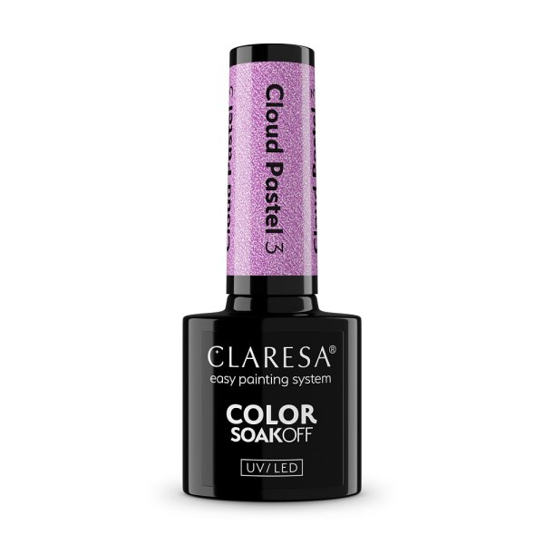 Claresa Color Soak Off UV/LED Cloud Pastel lakier hybrydowy 3 5g