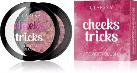 Claresa, róż CHEEKS TRICKS 04 MIRAGE 4g