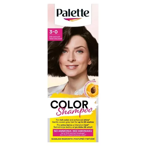 Palette Color Shampoo szampon koloryzujący do włosów 3-0 Dark Chocolate