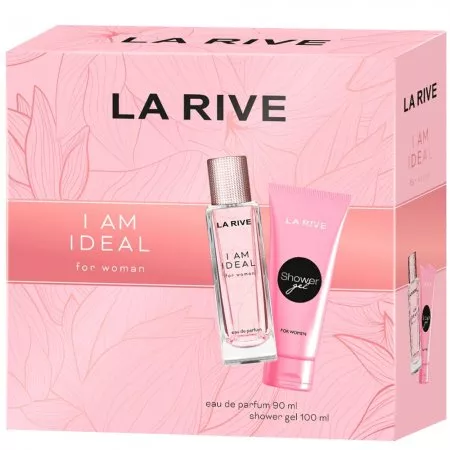 La Rive I Am Ideal zestaw woda perfumowana spray 90ml + żel pod prysznic 100ml (W)