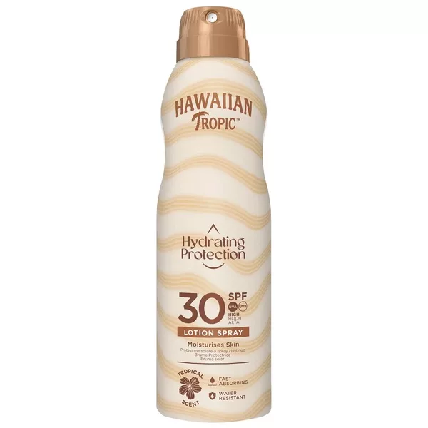 Hawaiian Tropic Hydrating Protection spray przeciwsłoneczny SPF30 177ml
