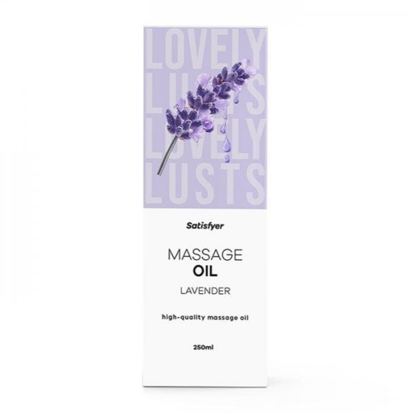 Satisfyer High-Quality Massage Oil olejek do masażu Lavender 250ml