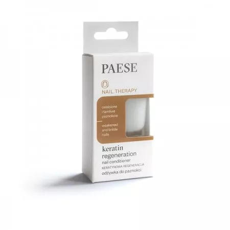 Paese, Nail Therapy Keratin Regeneration odżywka do paznokci kreatynowa regeneracja 8ml