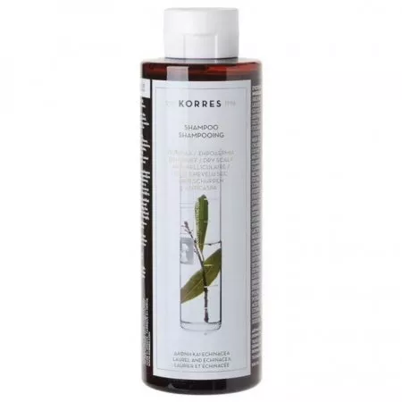 Korres Szampon przeciwłupieżowy z wyciągiem z liścia laurowego i echinacei 250ml