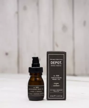 Depot No. 505, olejek odżywczy do brody, imbir&kardamon, 30ml