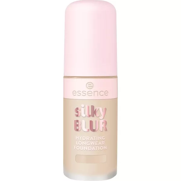 Essence Silky Blur Hydrating Longwear Foundation, podkład nawilżający wygładzający, 110, 30ml