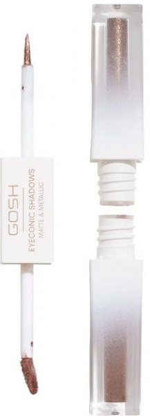 Gosh Matte & Metallic, cienie w kremie z aplikatorem, 003 Savage, 5ml