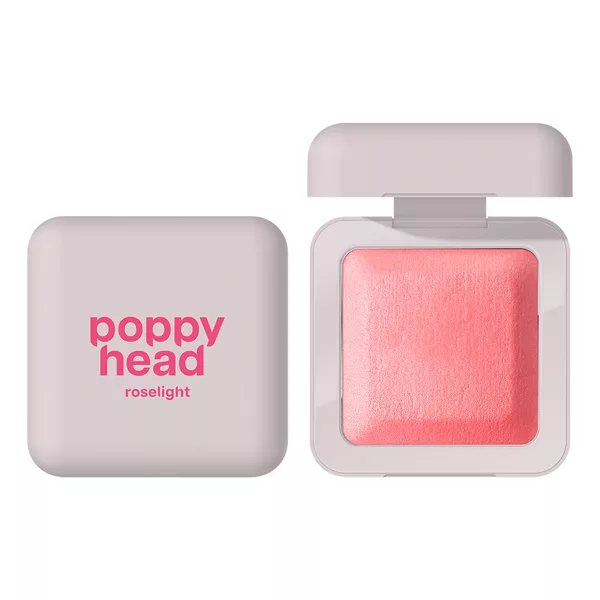 Poppy Head Roselight wypiekany róż rozświetlający 02 Peach Pearl 8.2g