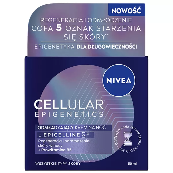 Nivea Cellular Epigenetics odmładzający krem na noc 50ml